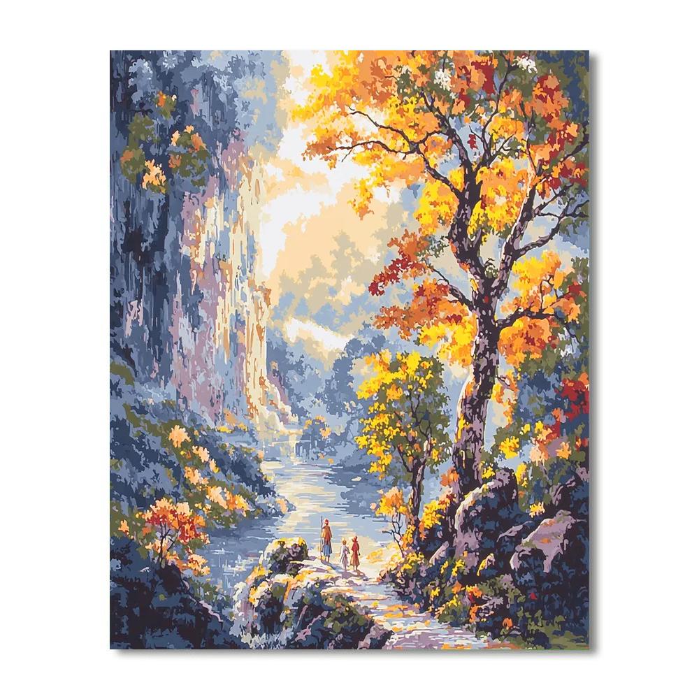 The Magic Of Mother's Love Paint By Color