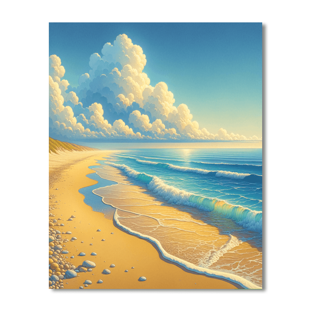 Breezy Coastal Escape Numbered Painting Kits