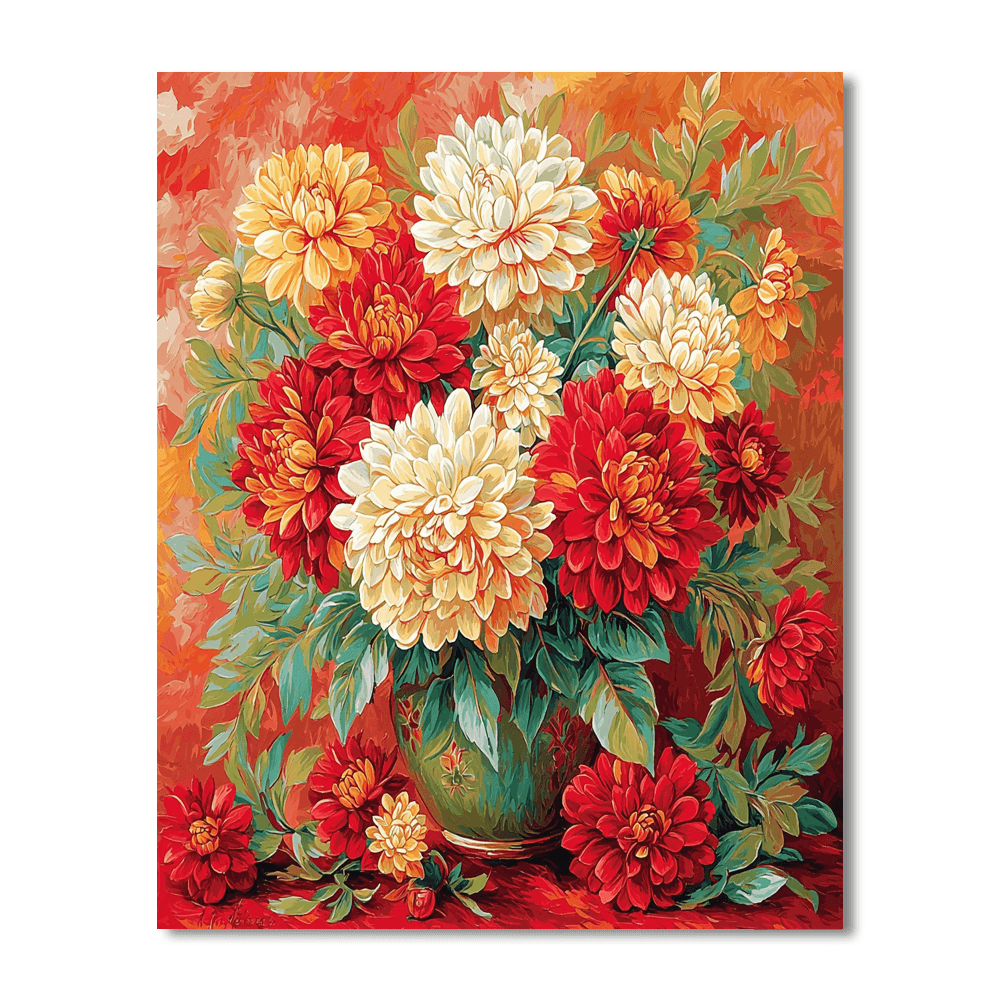 Van Gogh Inspired Timeless Blossoms Of Joy  Painting By Numbers Kit