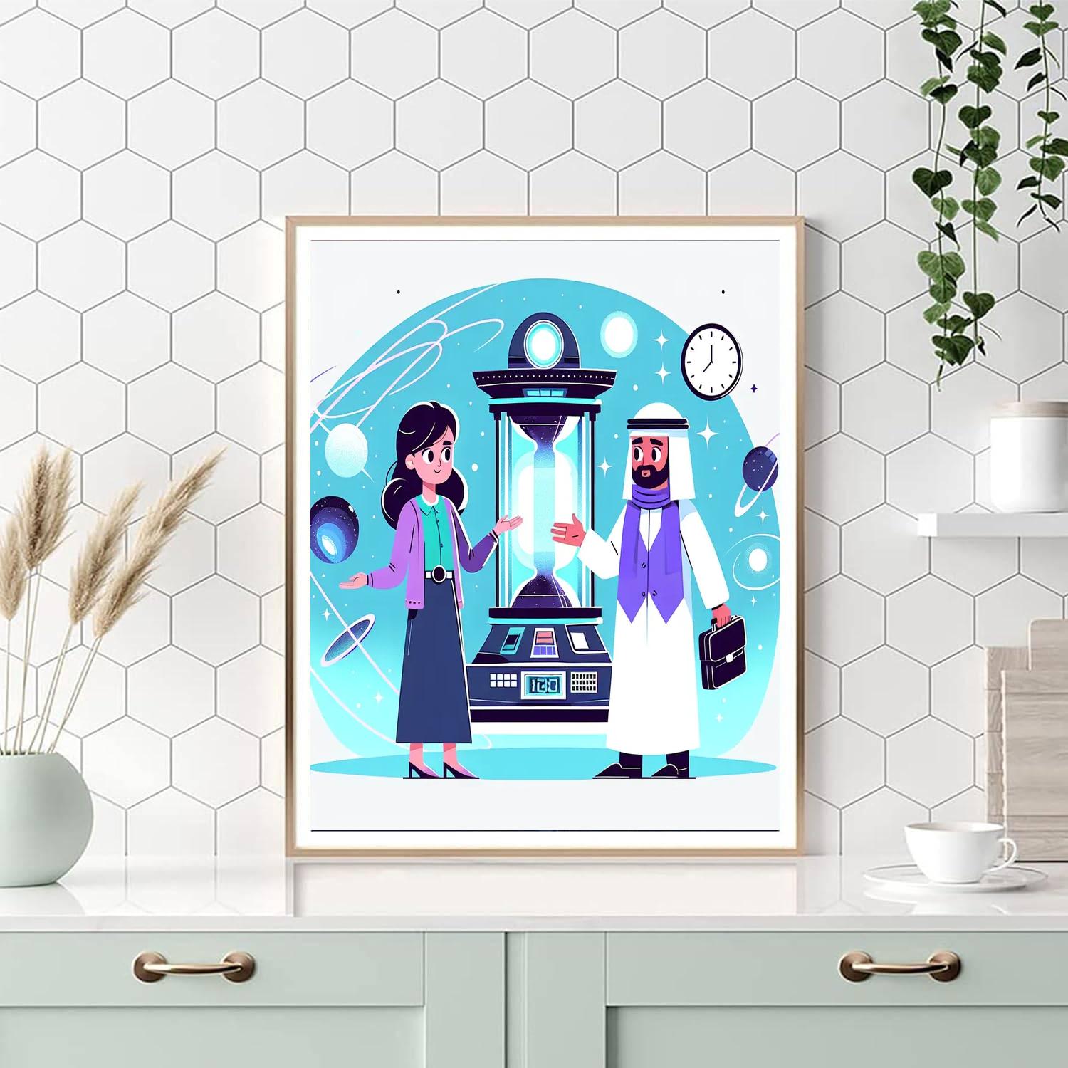 Space Time Explorers Paint By Numbers