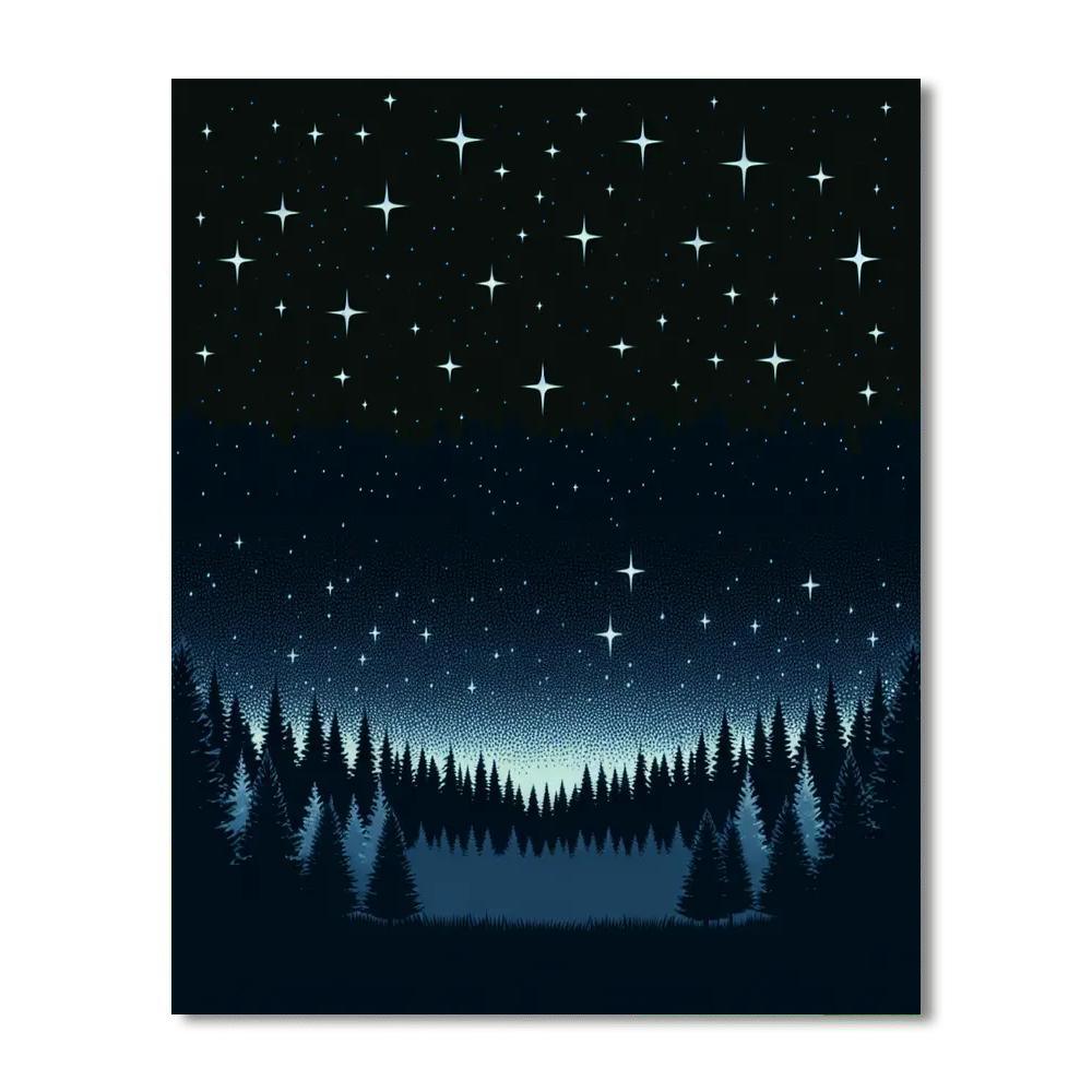 Nighttime Serenade Paint By Numbers Kits