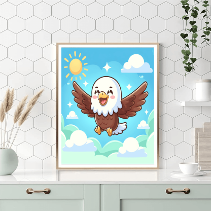Exploring Eagle Paint By Color