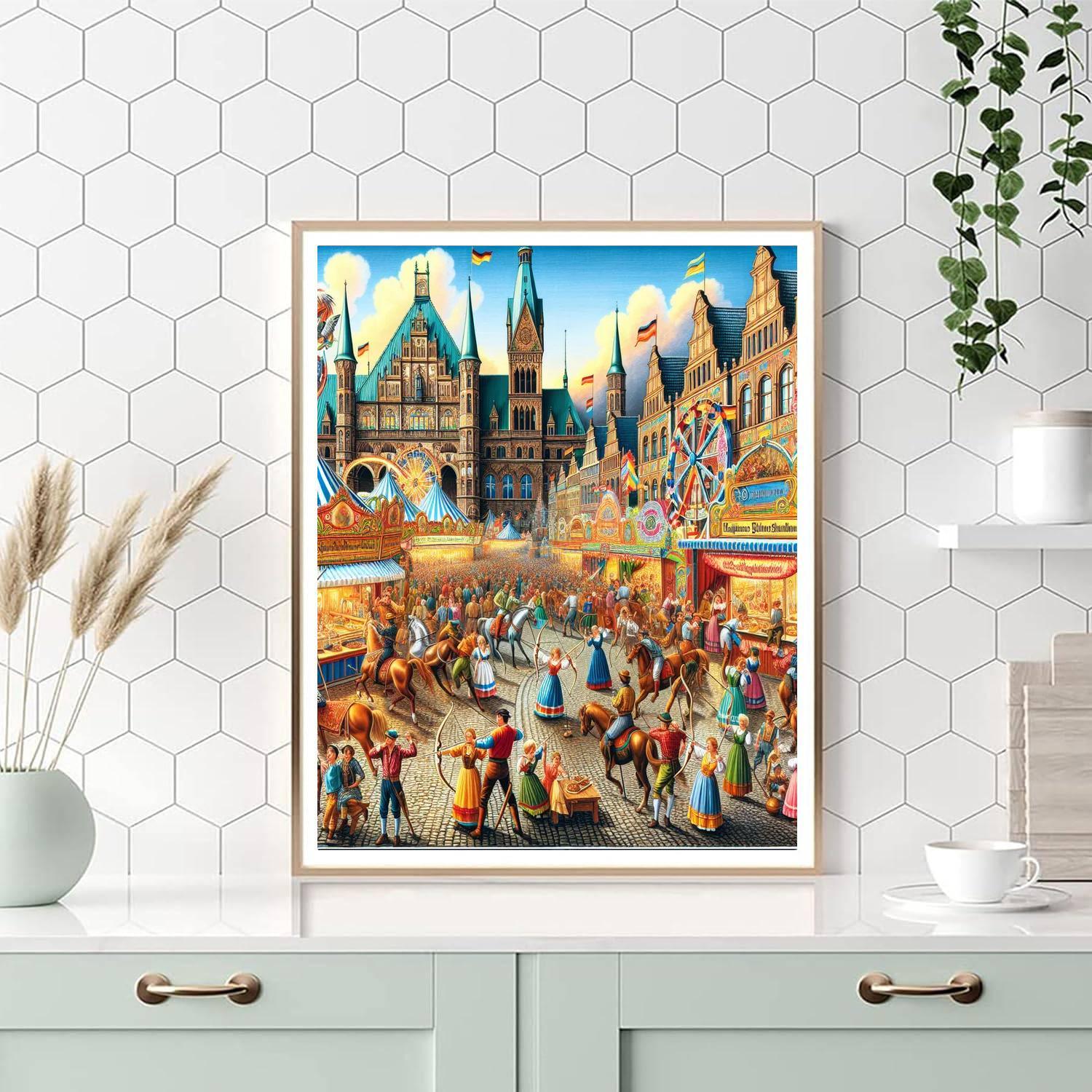 Hannover Schützenfest Paint By Numbers Art