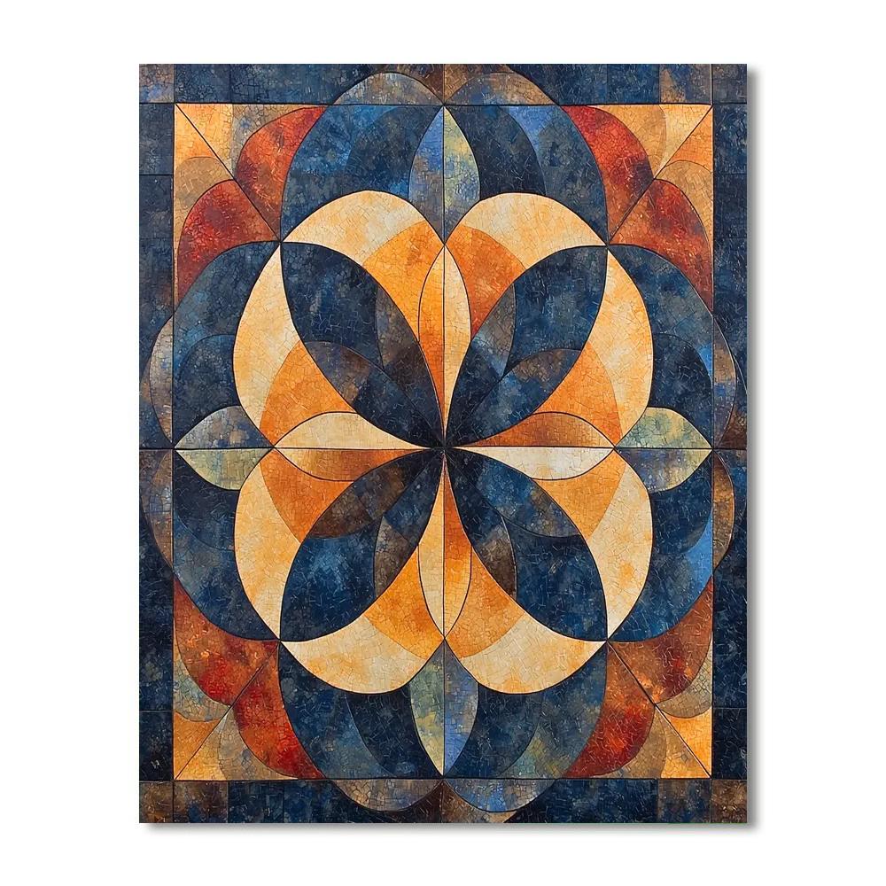 Paul Klee Inspired Balance In Patterns  Paint By Number