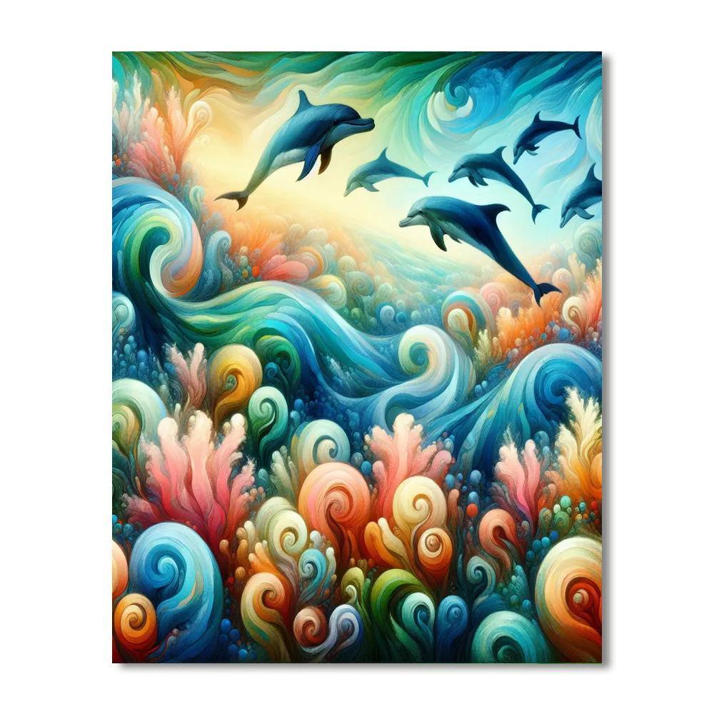 Whimsical Ocean Dreams Paint By Numbers Kits