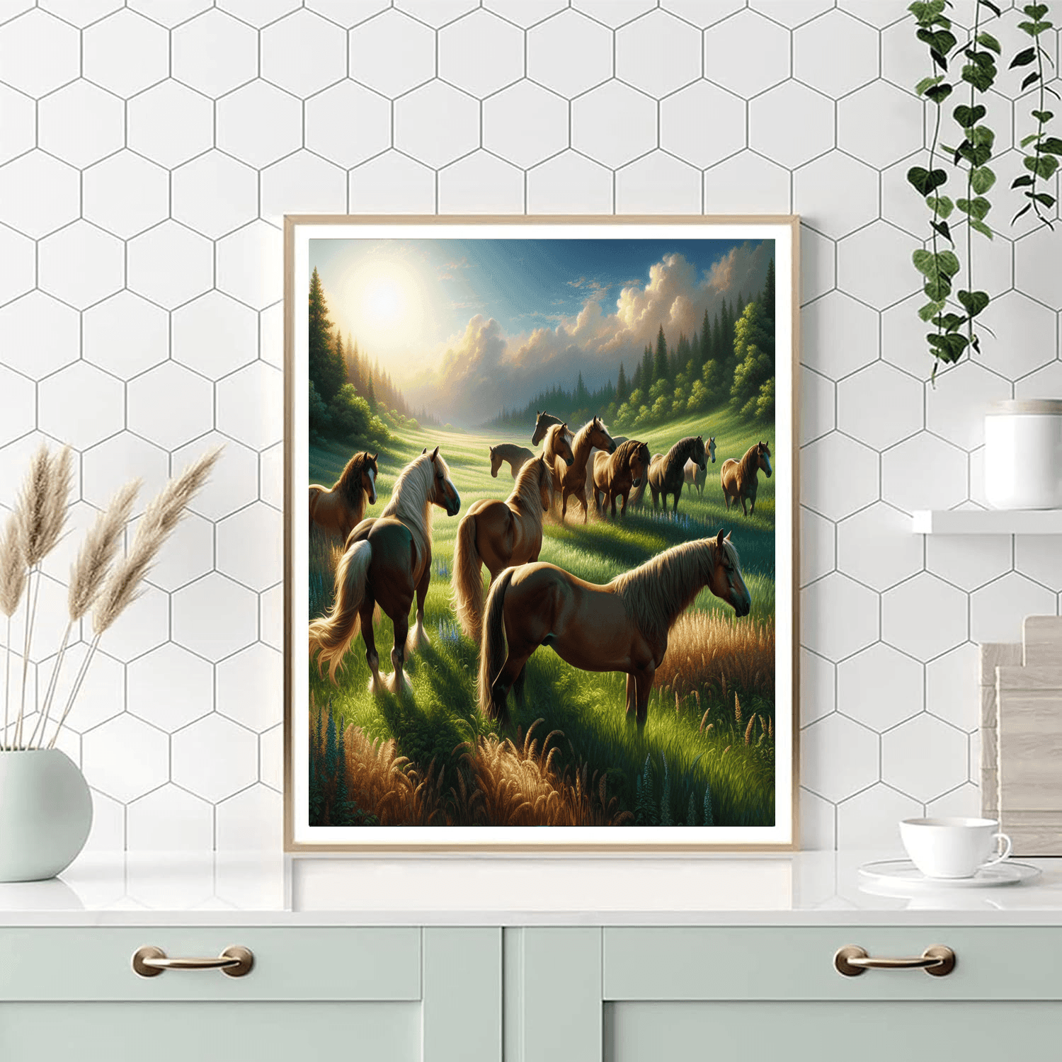 Horse Whisperer's Haven Paint By Color