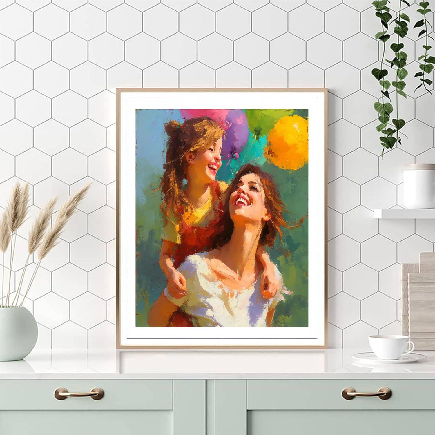 Celebrating A Mother's Love DIY Paint By Numbers