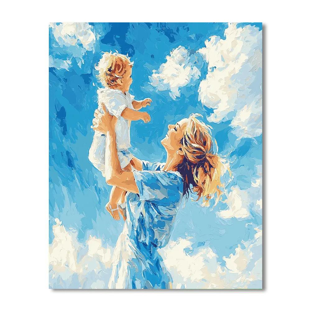 Kisses In The Sky Paint By Numbers