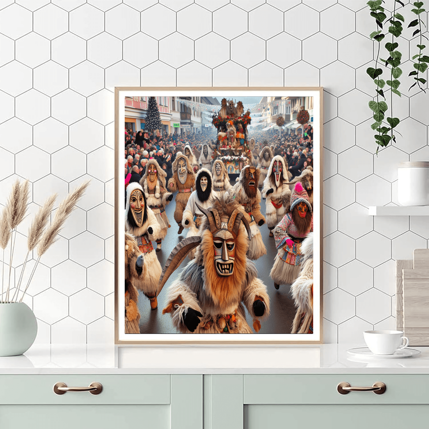 Busó Carnival - Hungary Number Painting