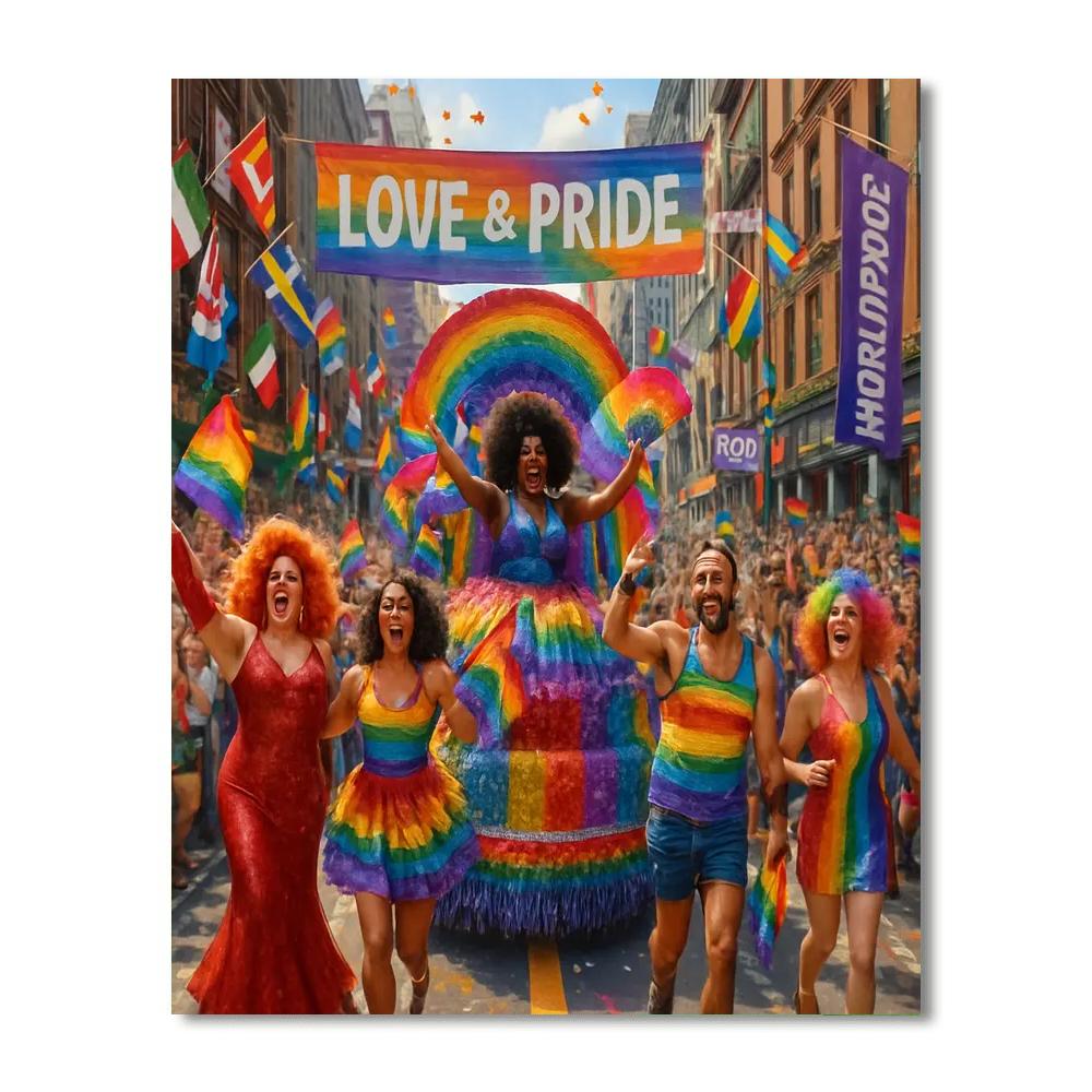 Worldpride - Global Paint By Numbers