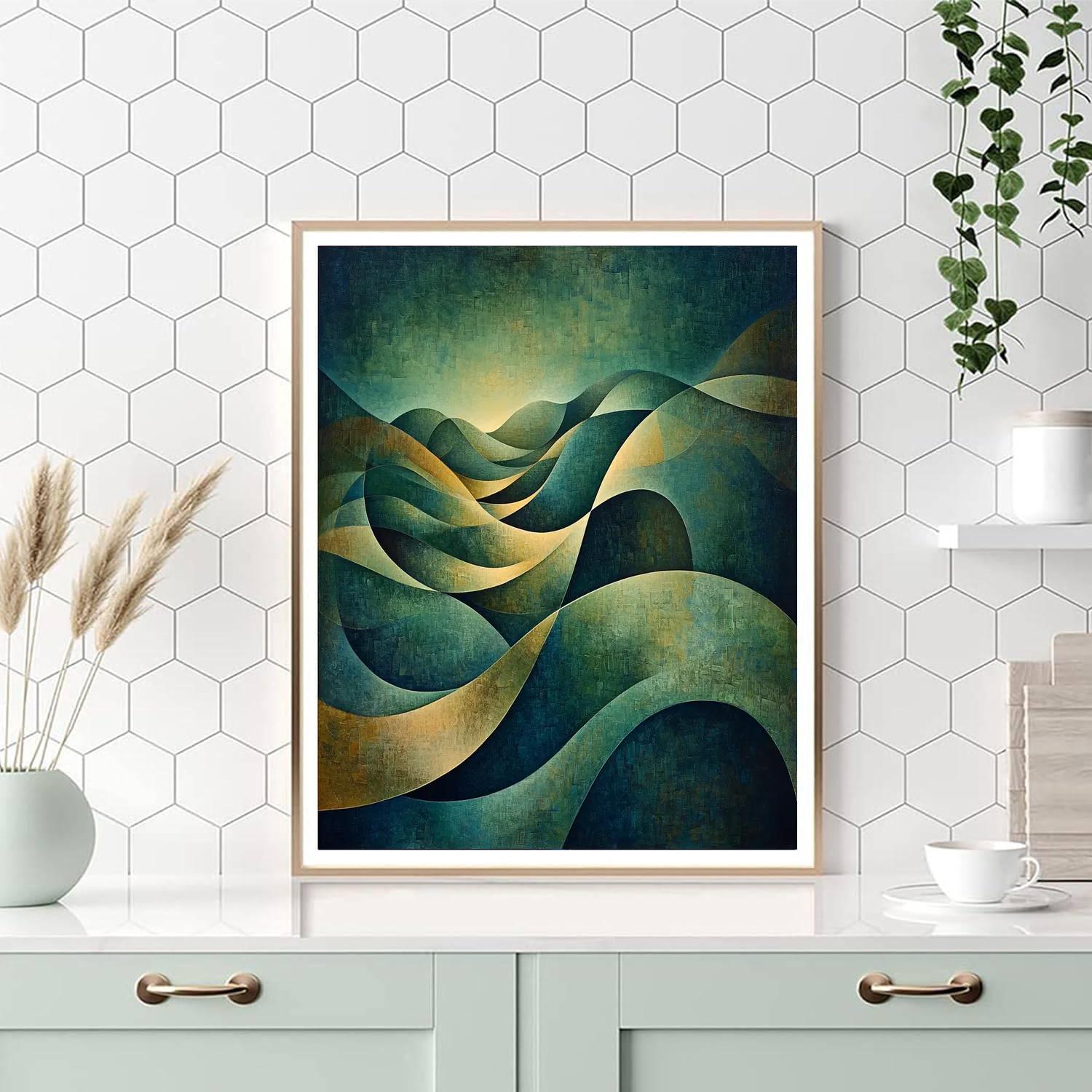 Max Ernst Inspired Subconscious Realms  Paint By Numbers Kits