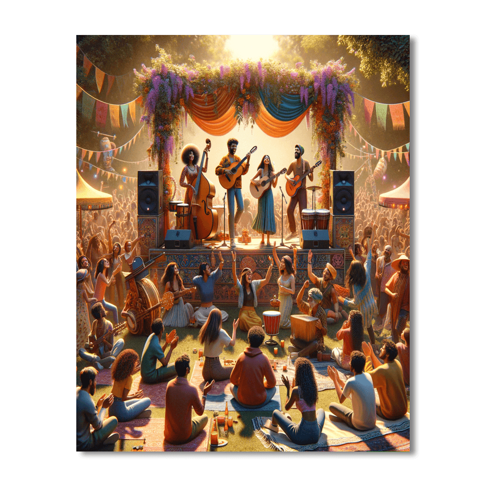 Savannah Music Festival Paint By Numbers Kits