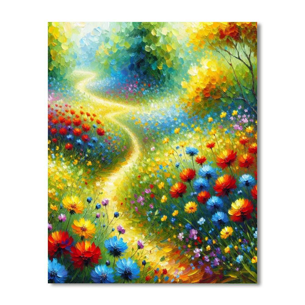 Wildflower Meadow Stroll Paint By Number