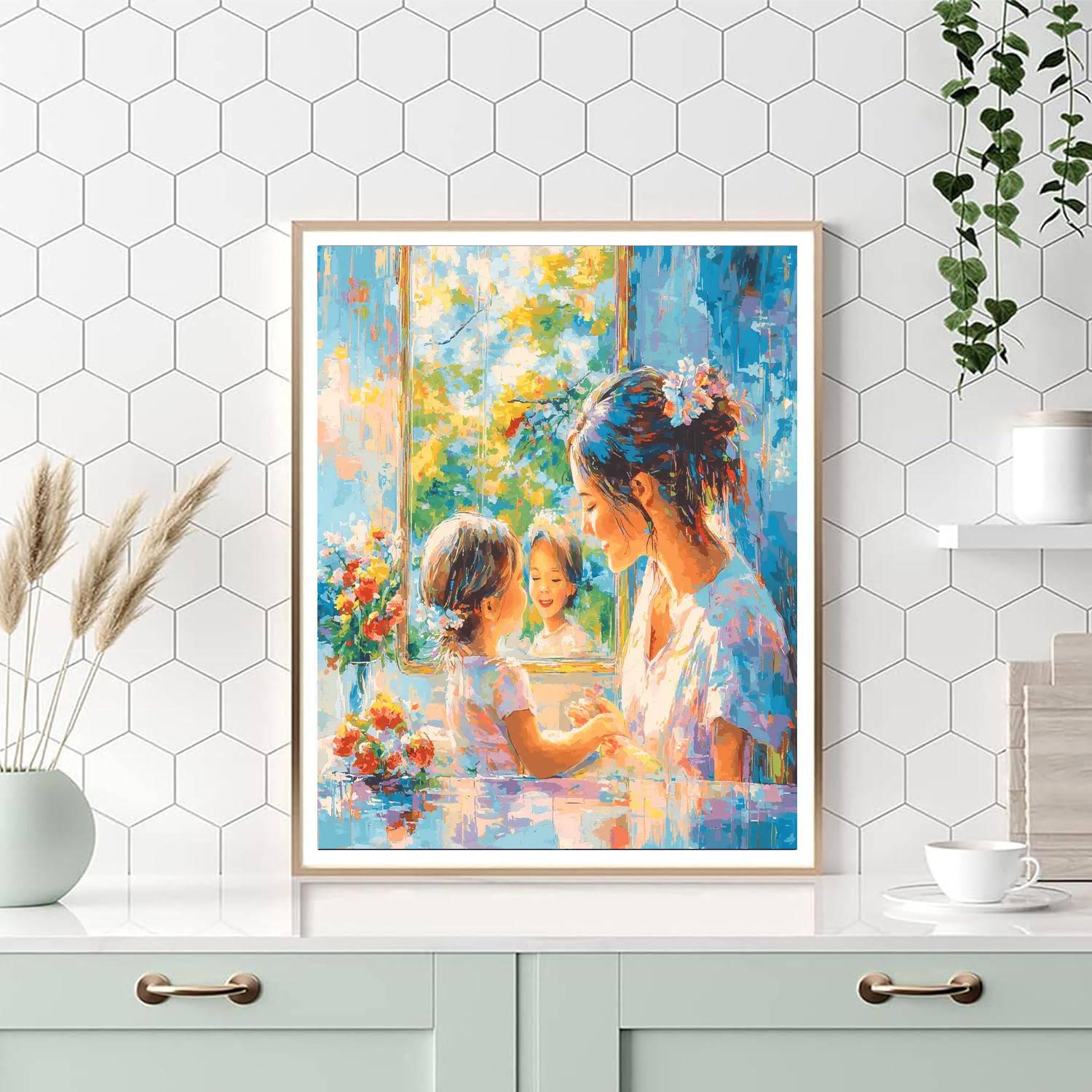 Through The Looking Glass Painting Number Kit