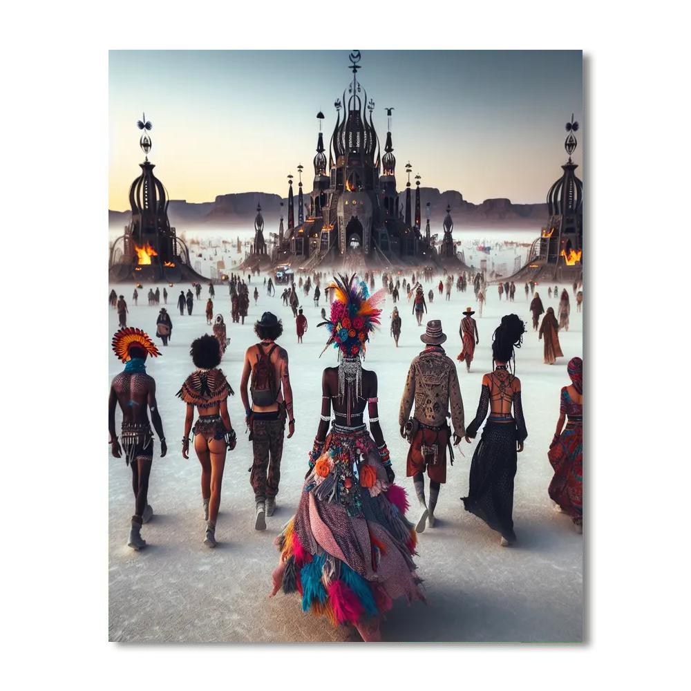Africaburn - Tankwa Karoo Painting Number Kit
