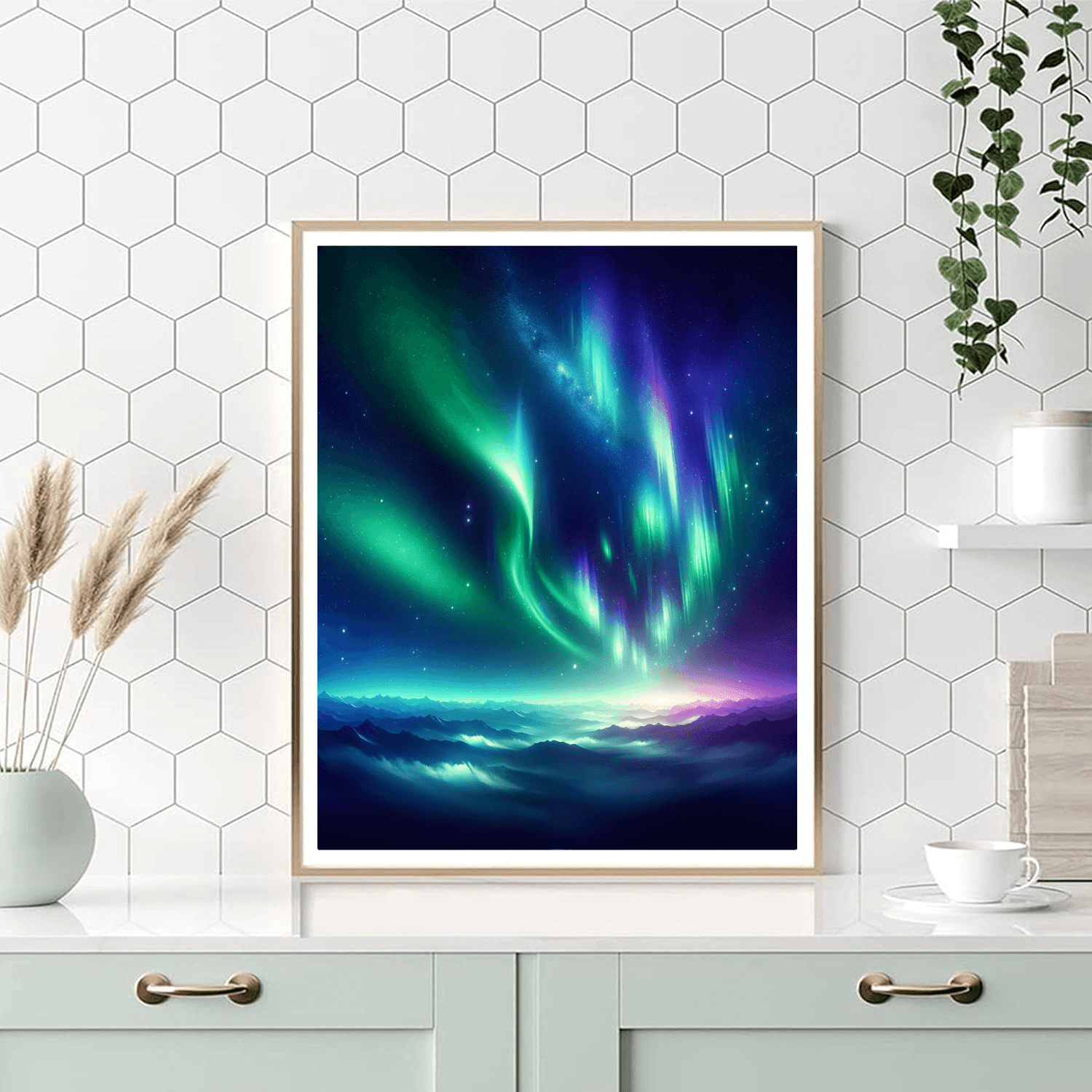 Aurora's Night Magic Paint By Number