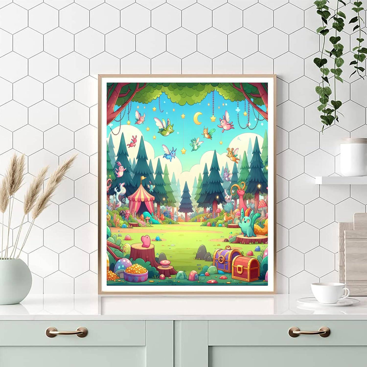 Fairytale Forest Quest Paint By Number