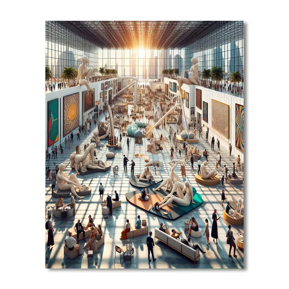 Art Basel - Miami, Usa Paint By Numbers Art