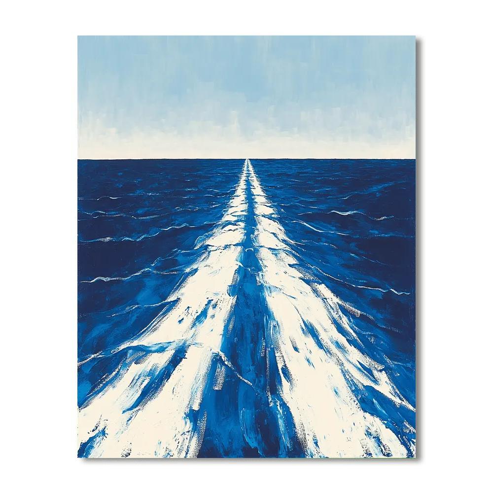 Yayoi Kusama Inspired Endless Horizon  DIY Paint By Numbers