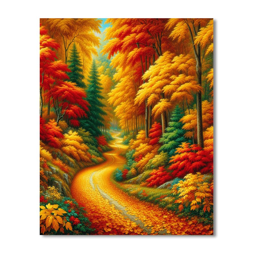 Autumn Enchantment Paint By Number