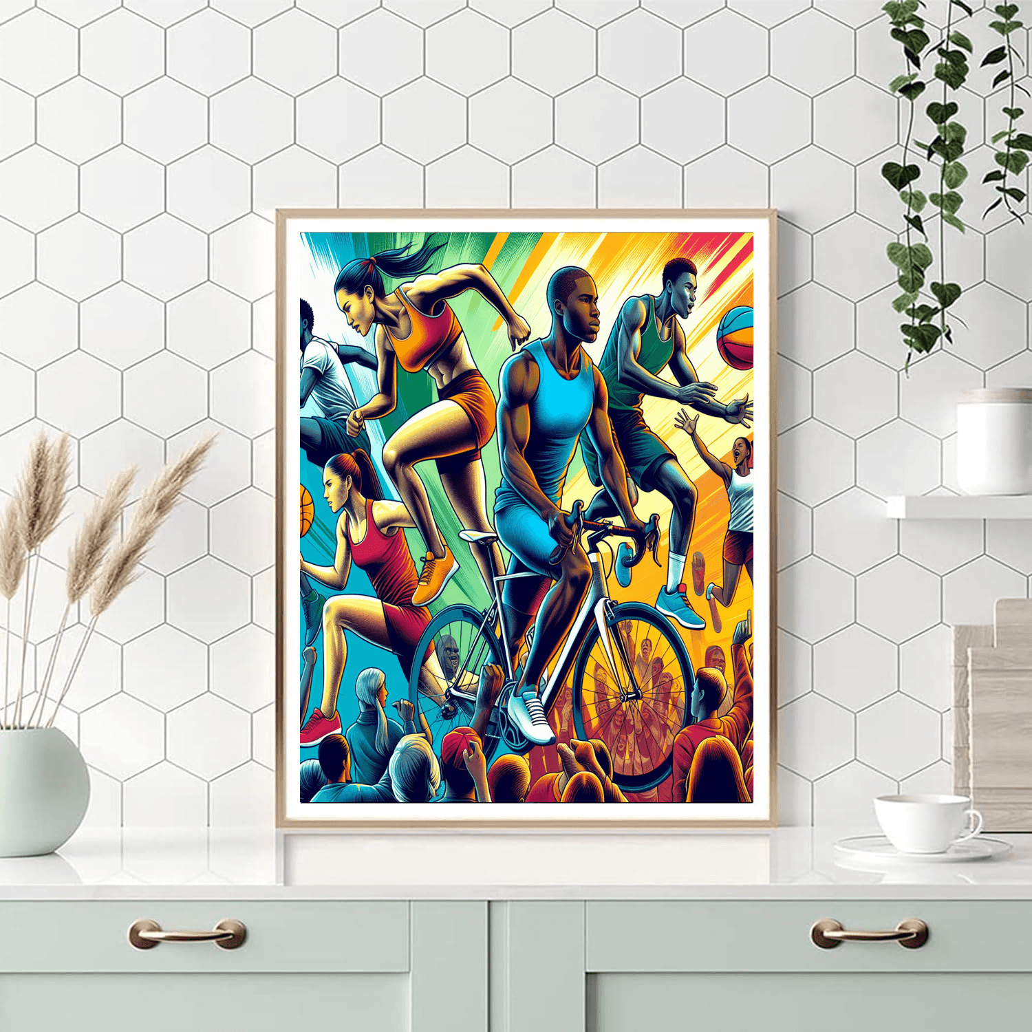 Energetic Sports Adventure Paint By Numbers