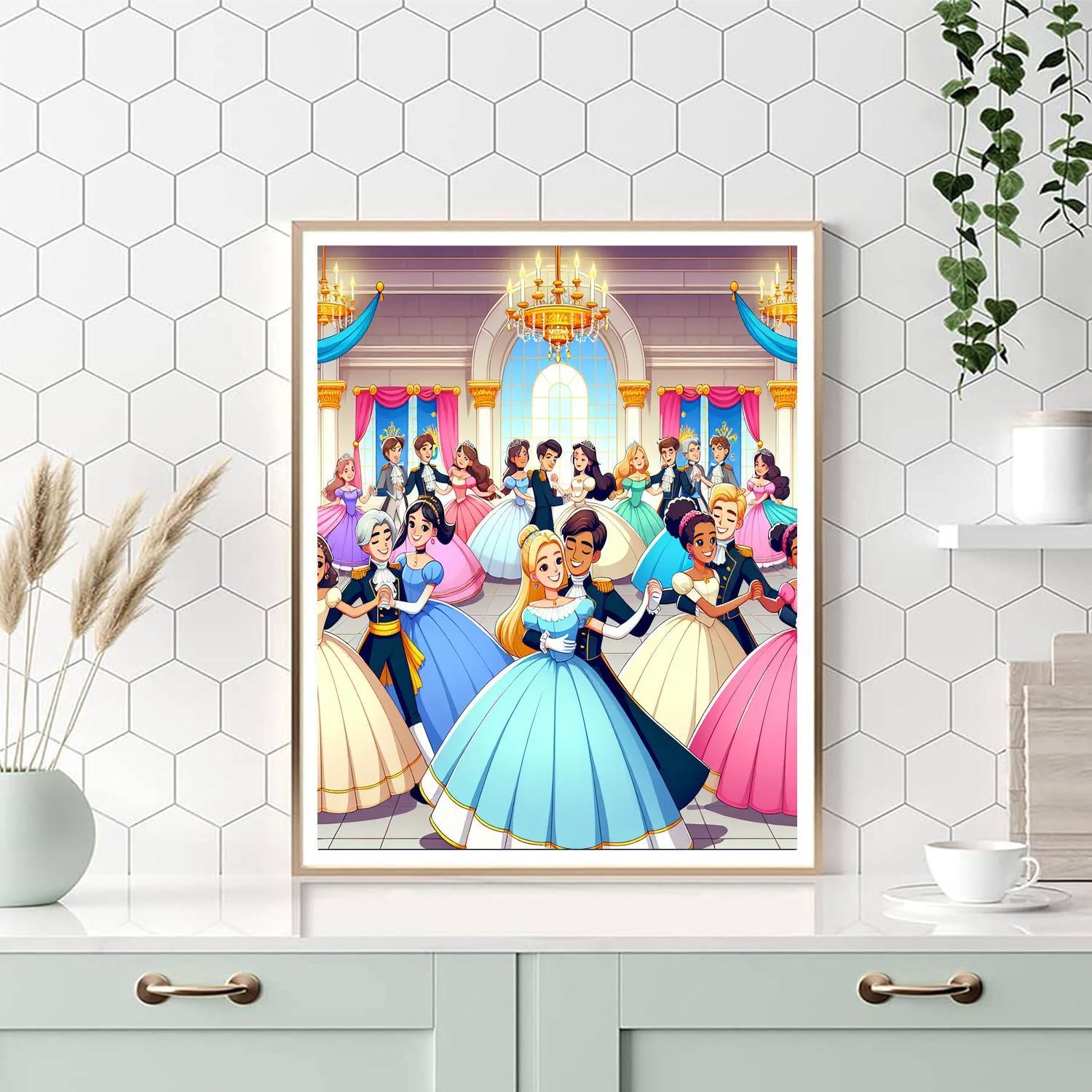 Royal Ball Celebration Numbered Painting Kits
