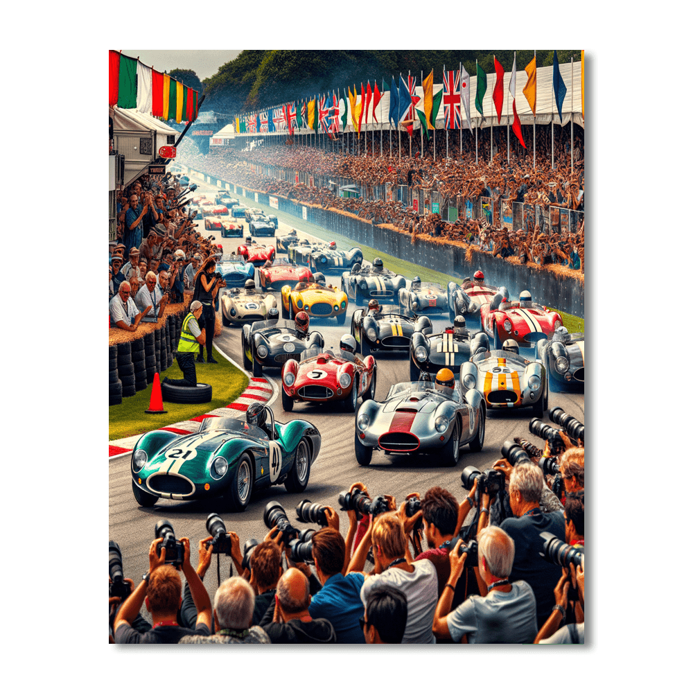 Festival Of Speed Paint By Numbers Kits