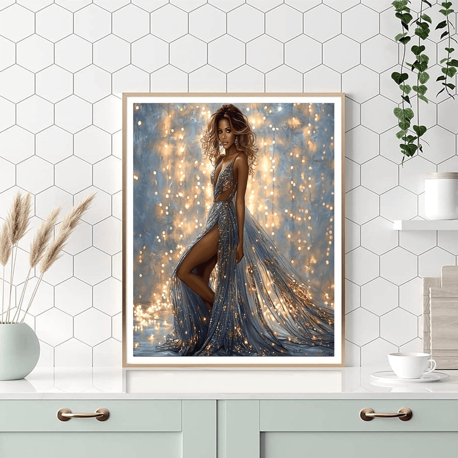 Halle Berry: The Bold Icon Of Strength Paint By Number