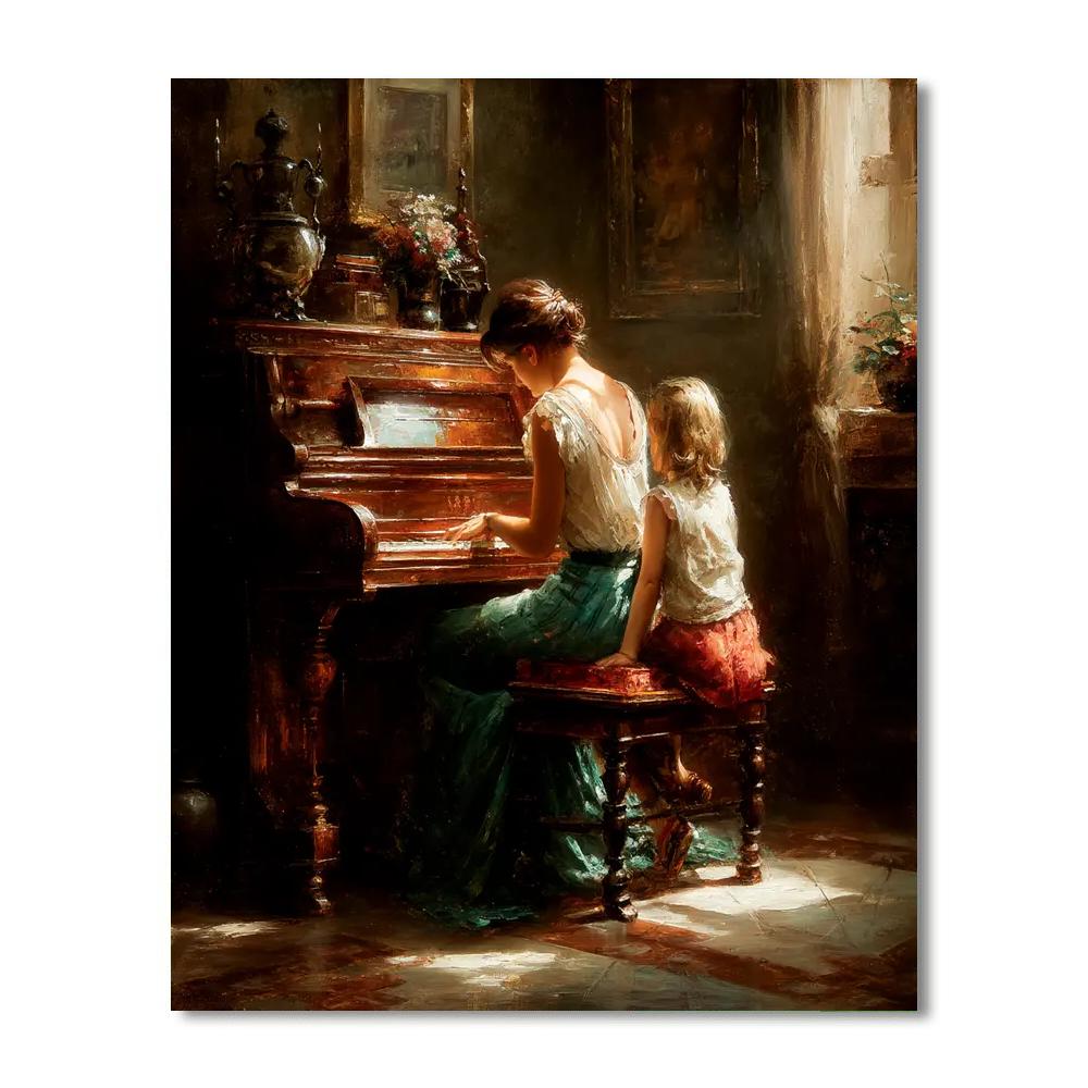 Melodies Of Motherhood Painting Number Kit