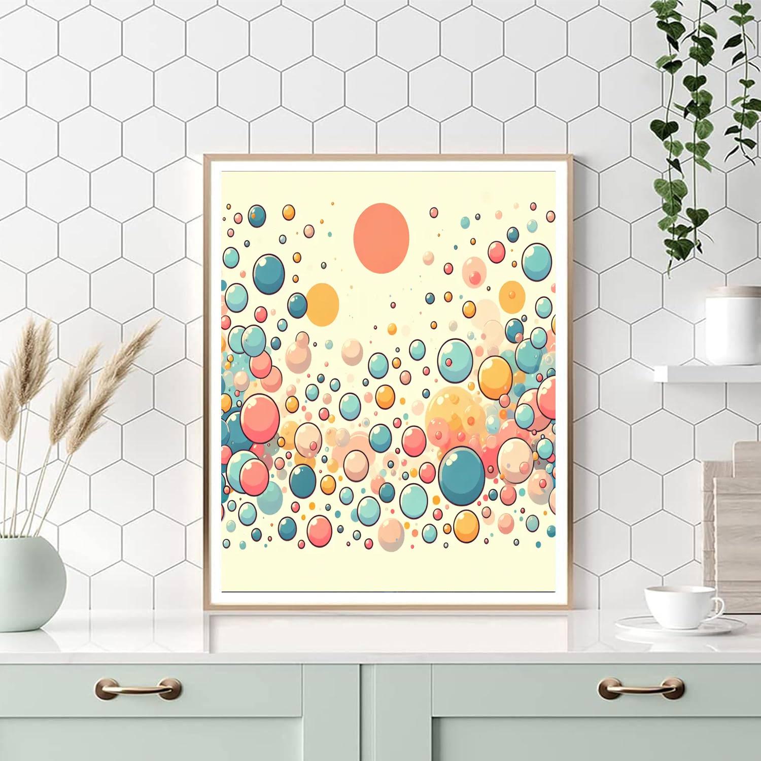 Bubble Blast Numbered Painting Kits