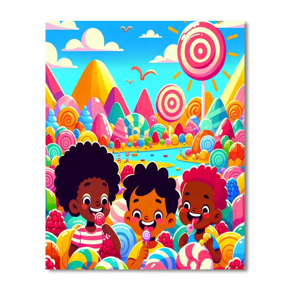 Sweet Treat Adventure Numbered Painting Kits
