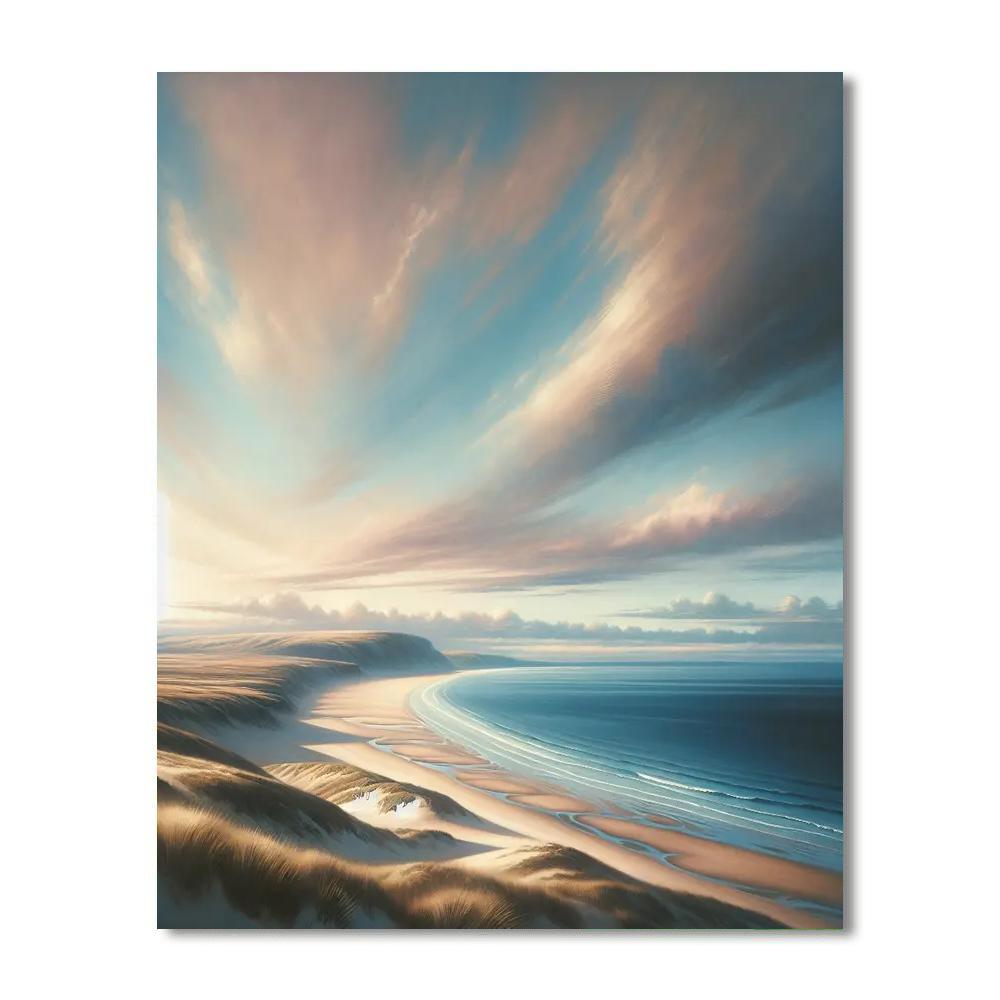 Whispering Coastal Breeze Paint By Numbers