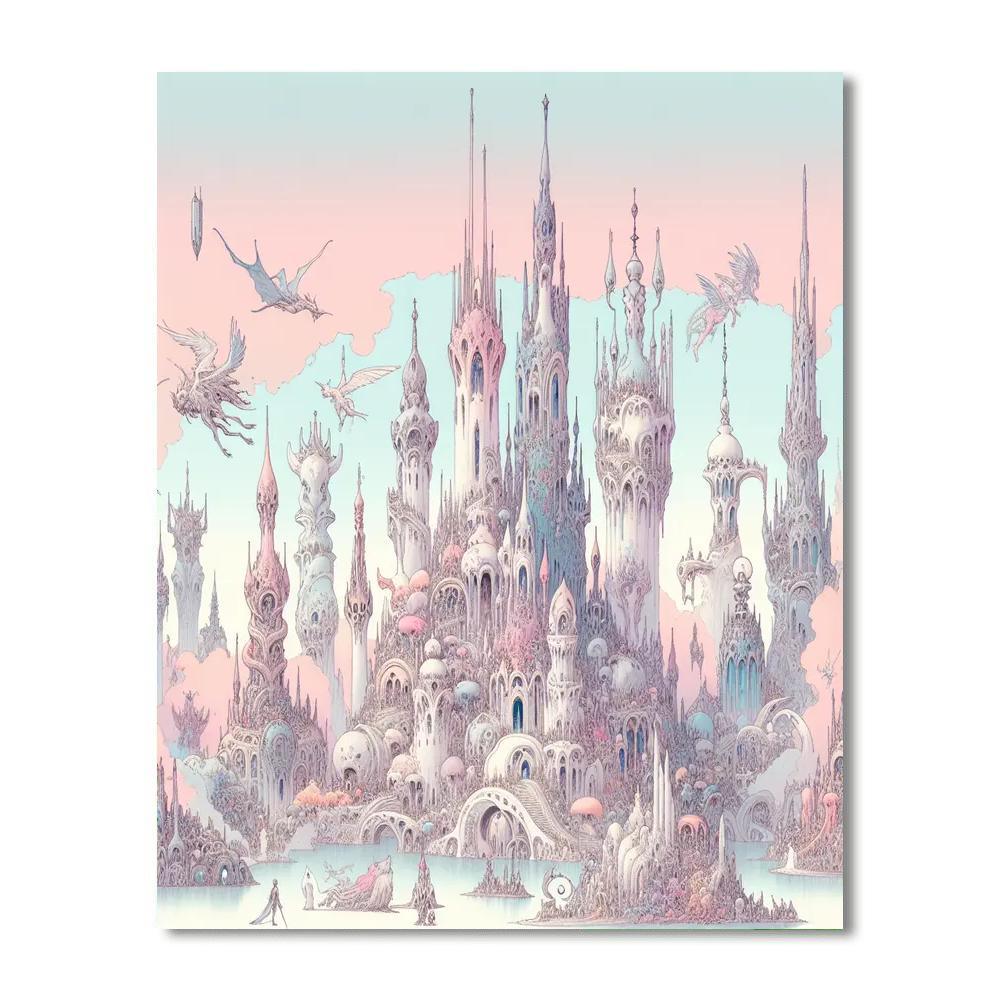 Enchanted Kingdom Vision Paint By Numbers Kits
