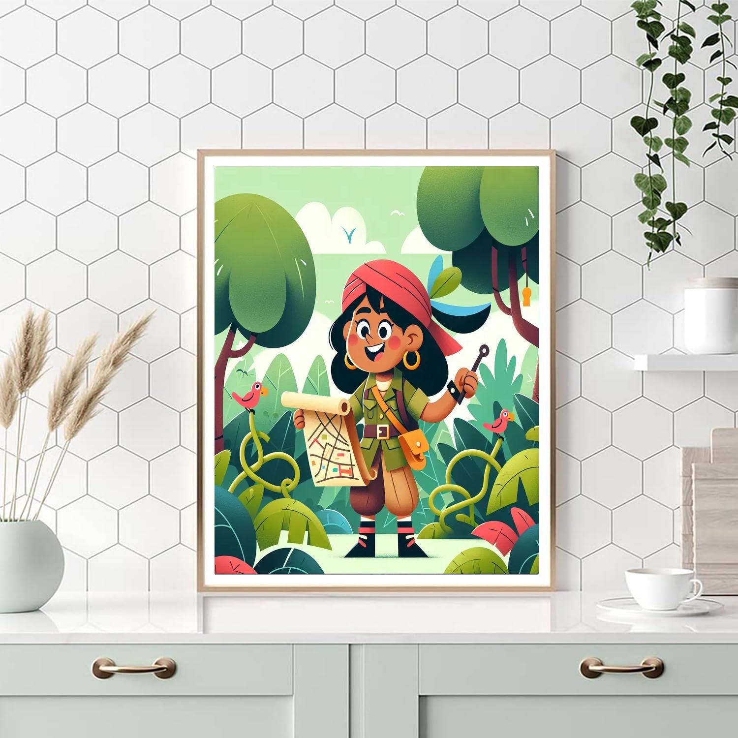 Brave Explorer Paint By Numbers Kits