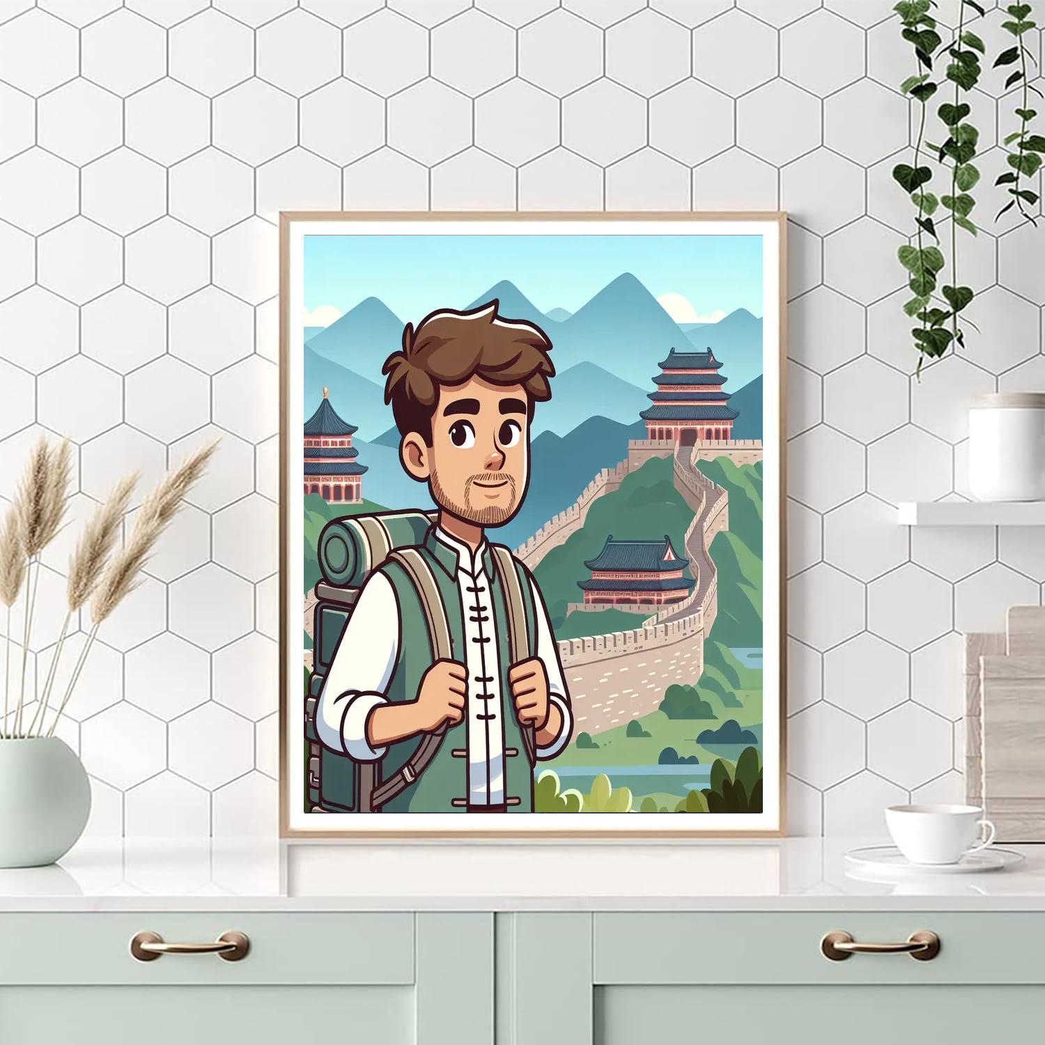 Ancient China Adventure Paint By Numbers Kits