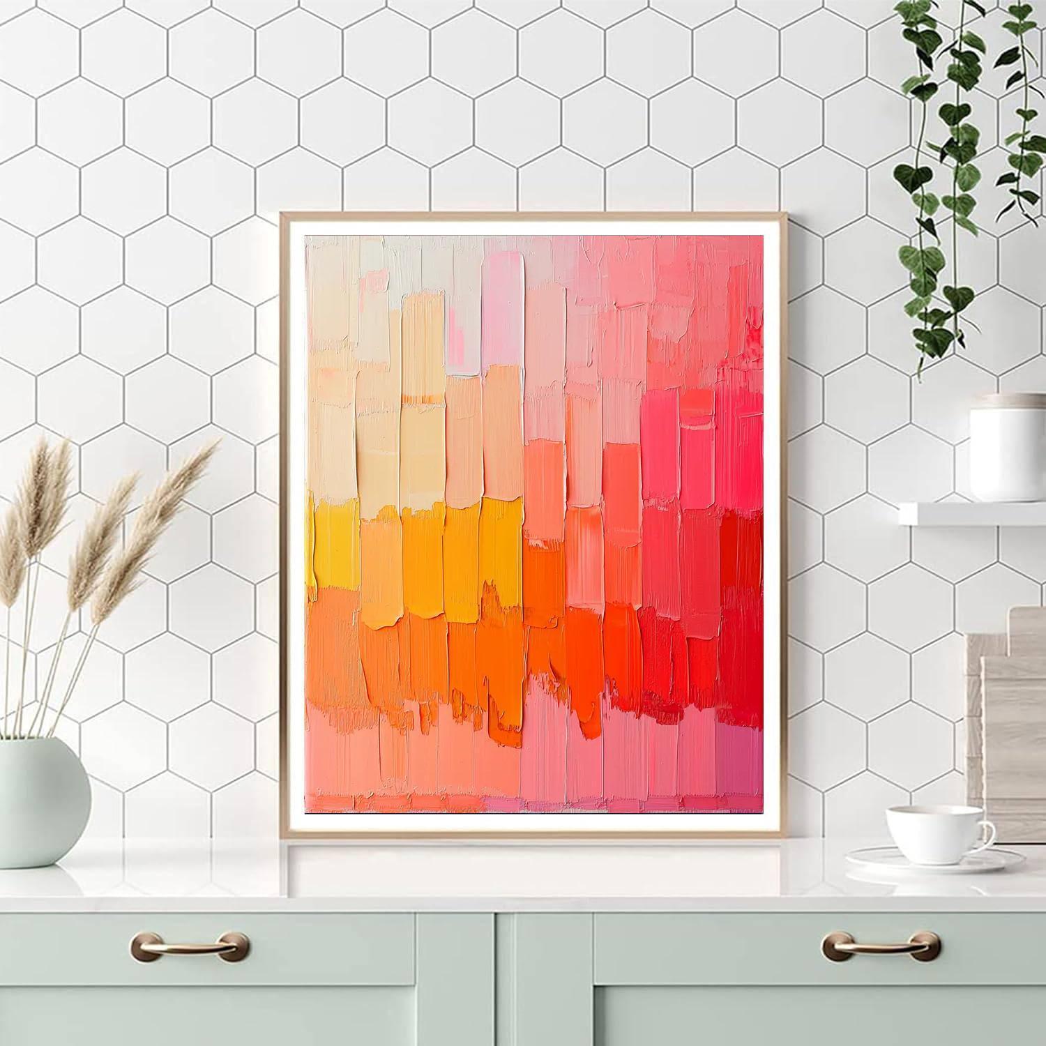 Mark Rothko Inspired Spectrum Of Emotion  Painting By Numbers Kit