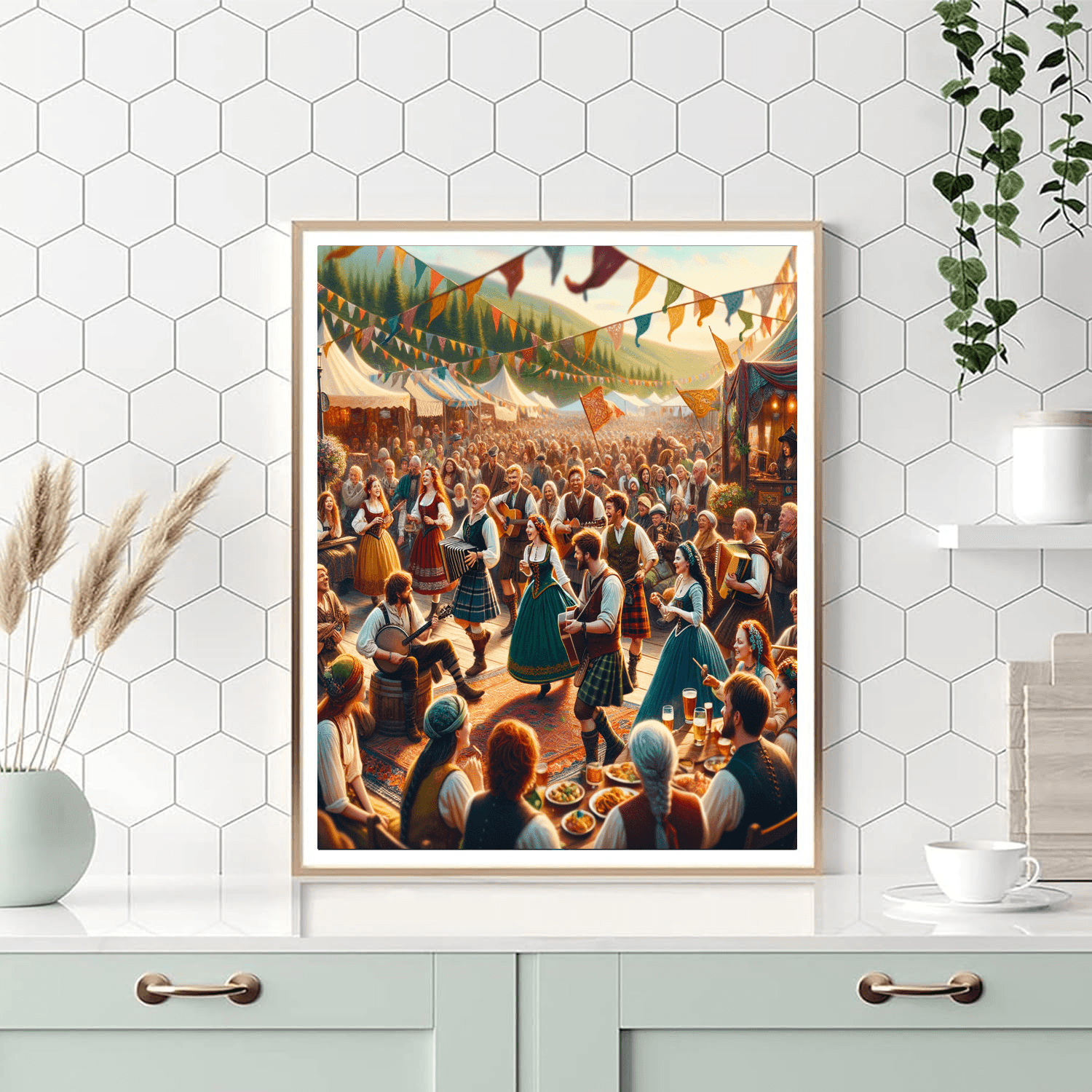 Celtic Festival - United States Paint By Numbers