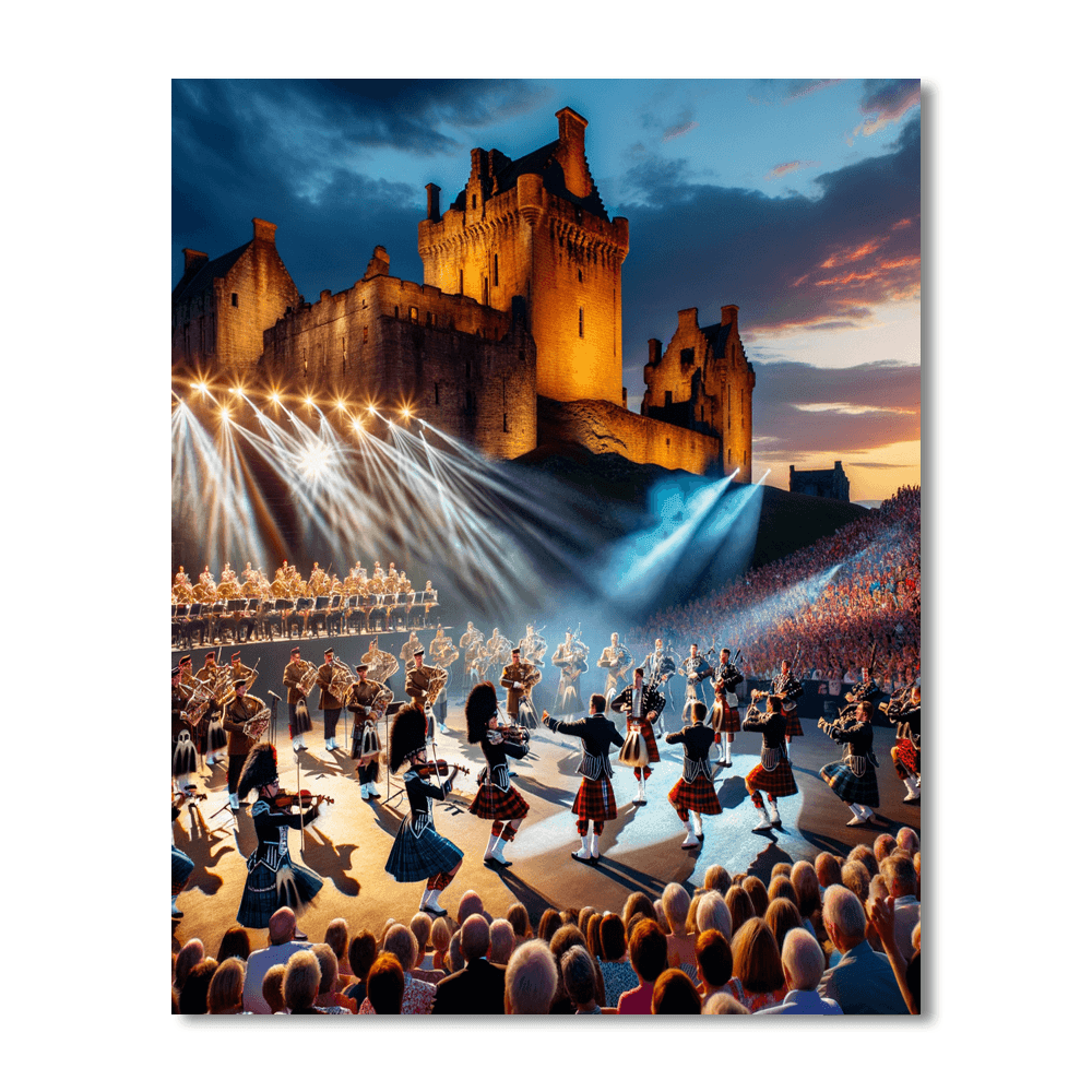 Royal Edinburgh Military Tattoo Paint By Numbers Kits