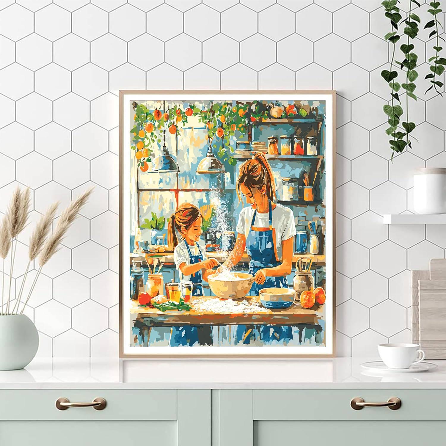 Mom's Special Recipe Numbered Painting Kits