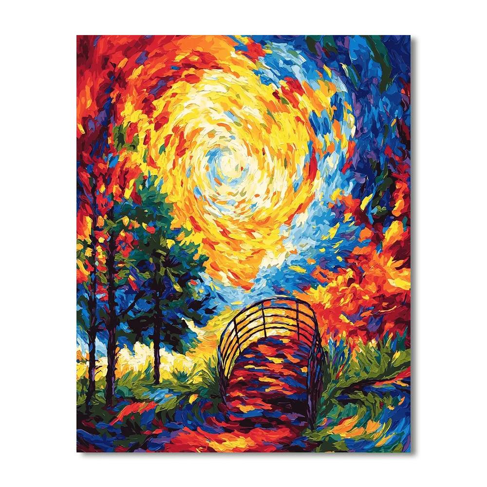 Paul Cézanne Inspired Vivid Symphony  Paint By Numbers Kits