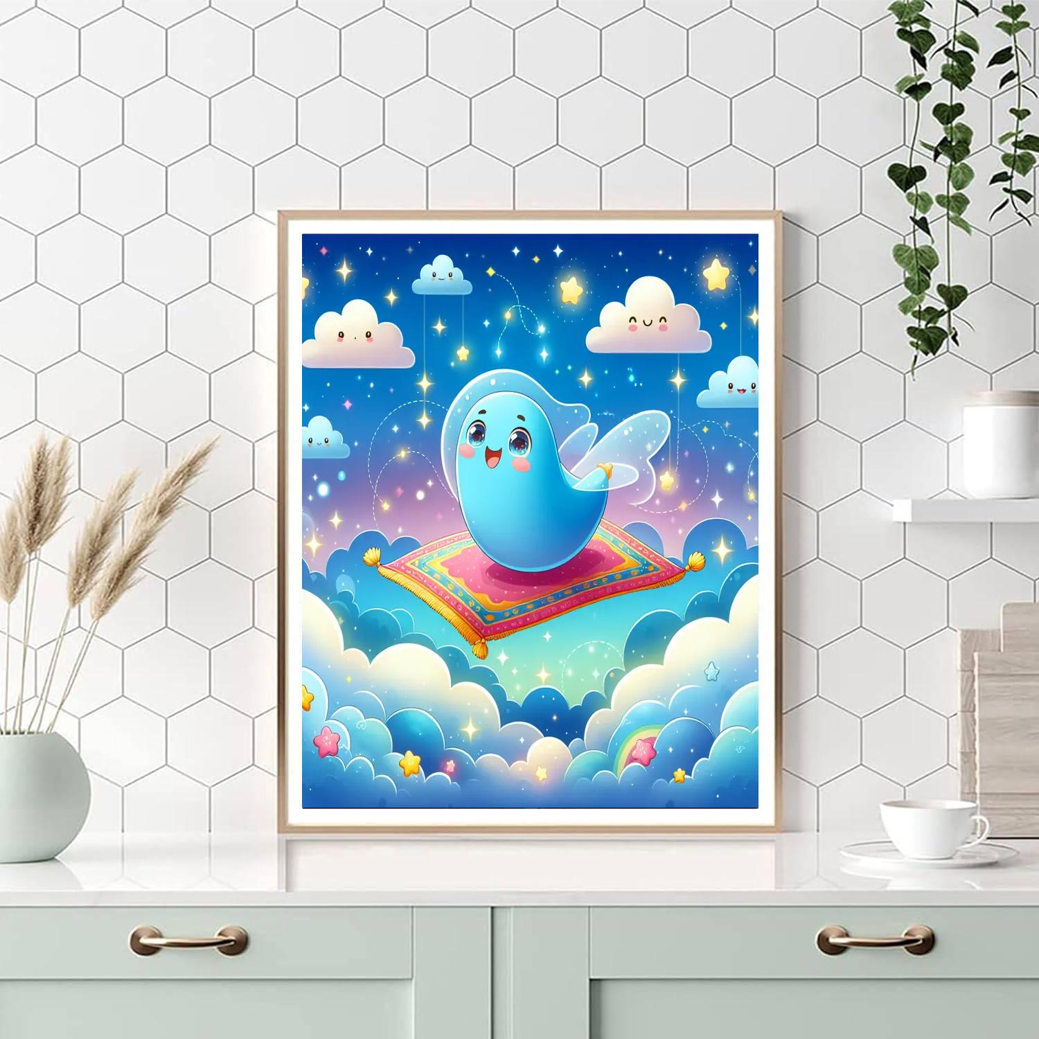 Magic Carpet Paint By Numbers Art
