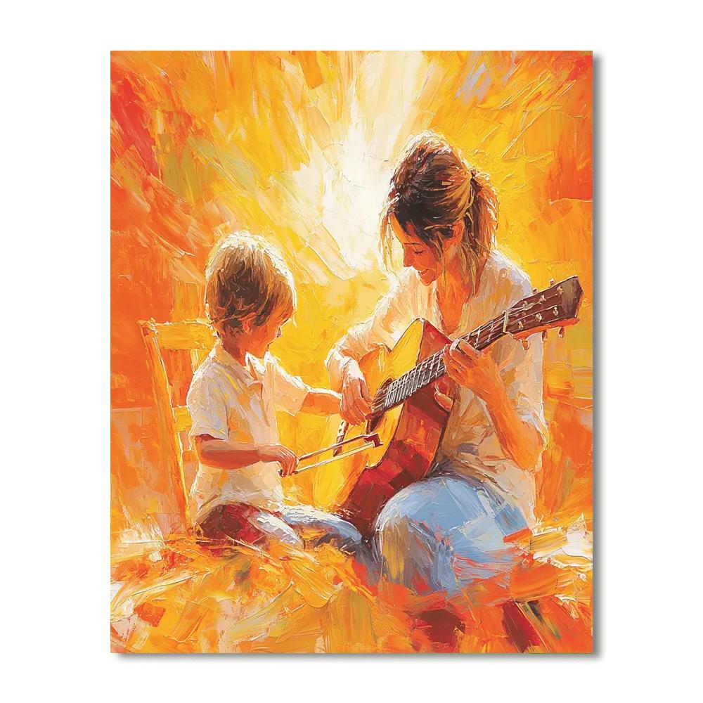 The Sweet Sound Of Laughter Paint By Color