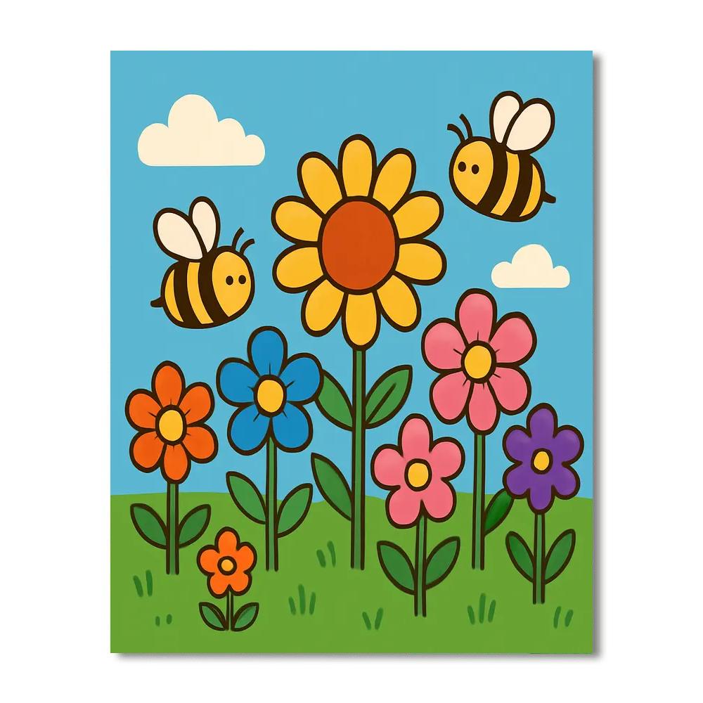 Nature's Garden Paint By Numbers Kits