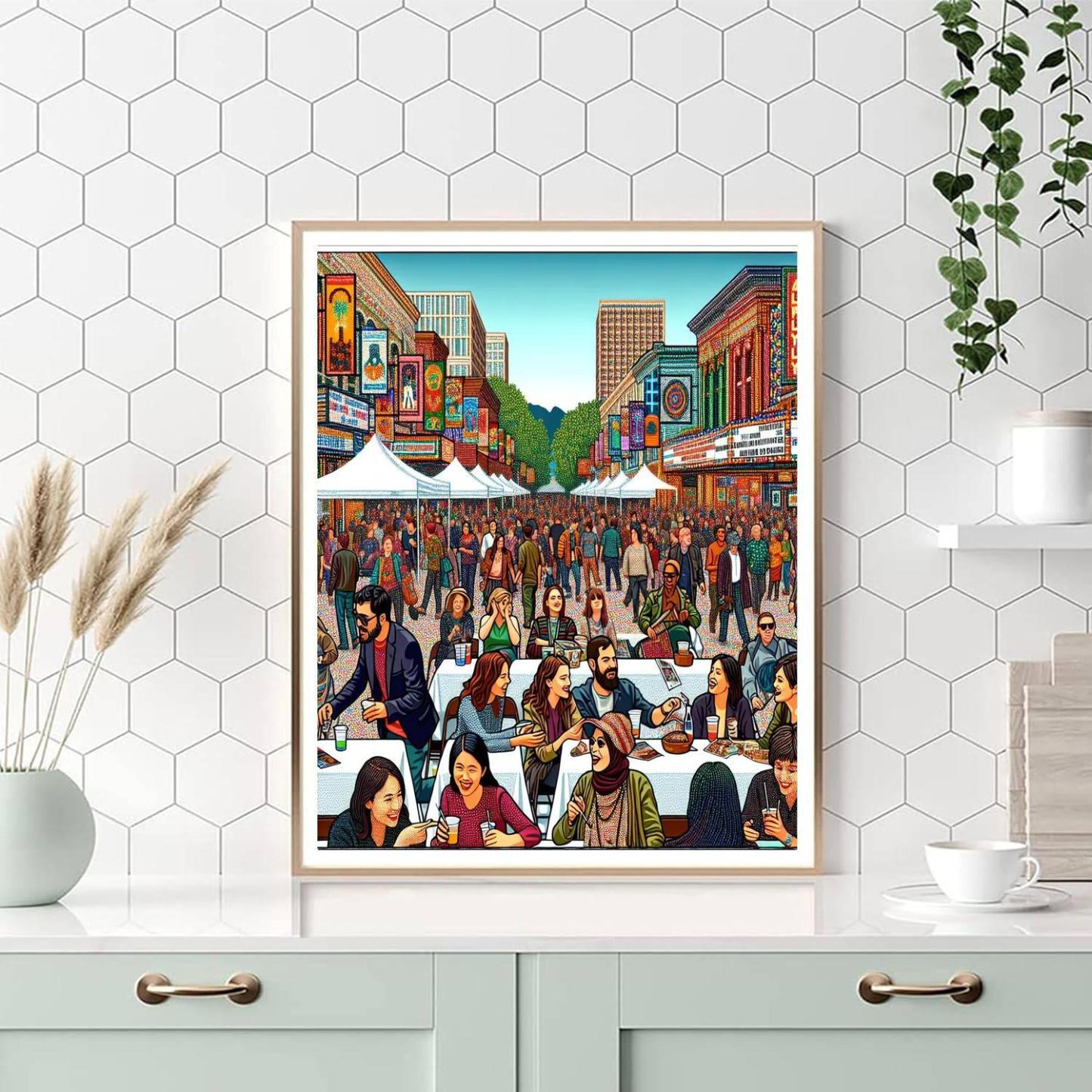 Seattle International Film Festival - Washington Numbered Painting Kits