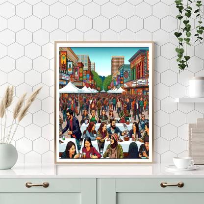 Seattle International Film Festival - Washington Numbered Painting Kits