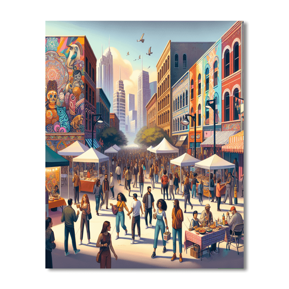 Wynwood Art Walk - United States Paint By Color