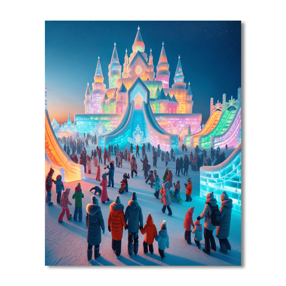 The Snow And Ice Festival - China Number Painting