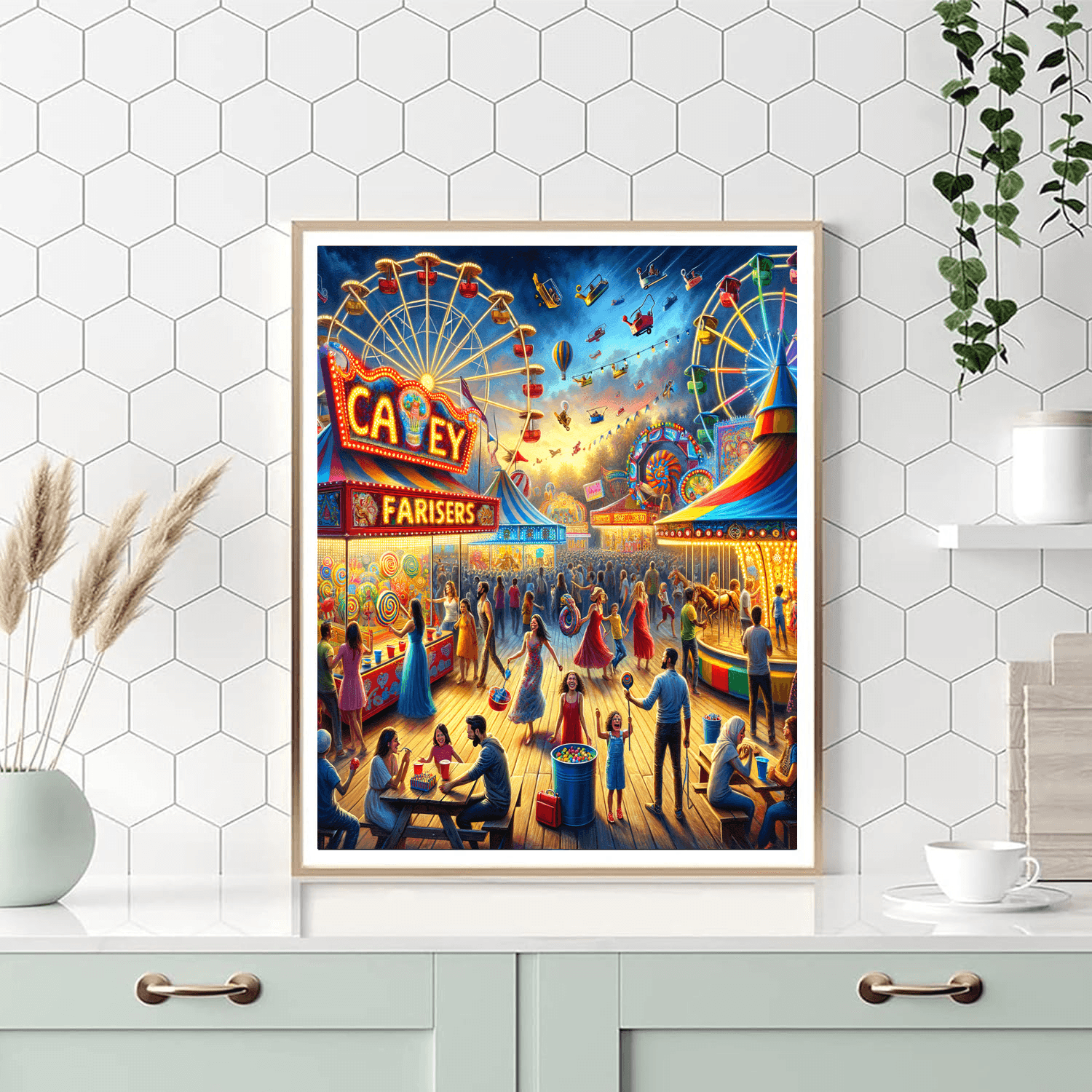 Fun Times At The Fair Paint By Color