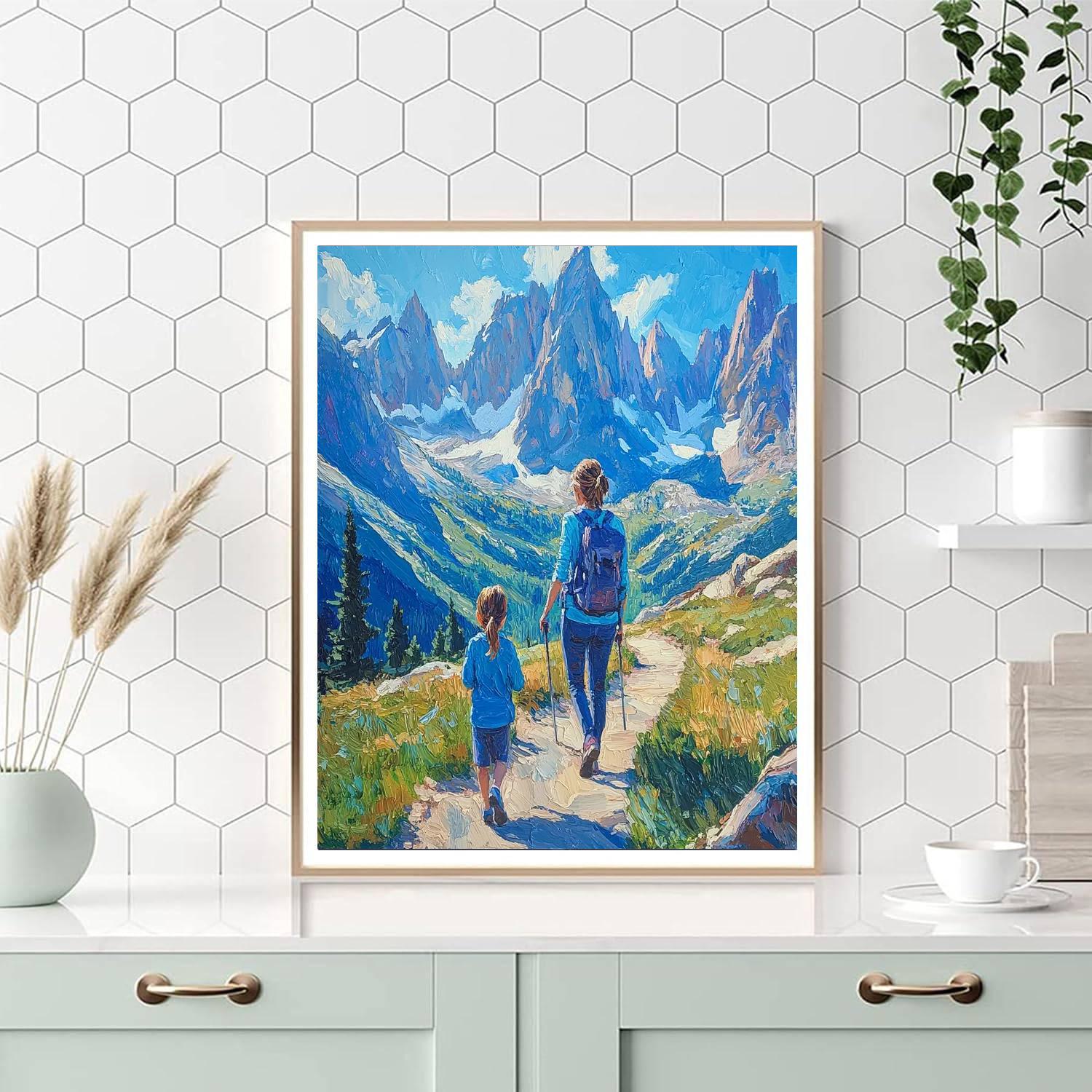 Mountains Of Joy Paint By Numbers