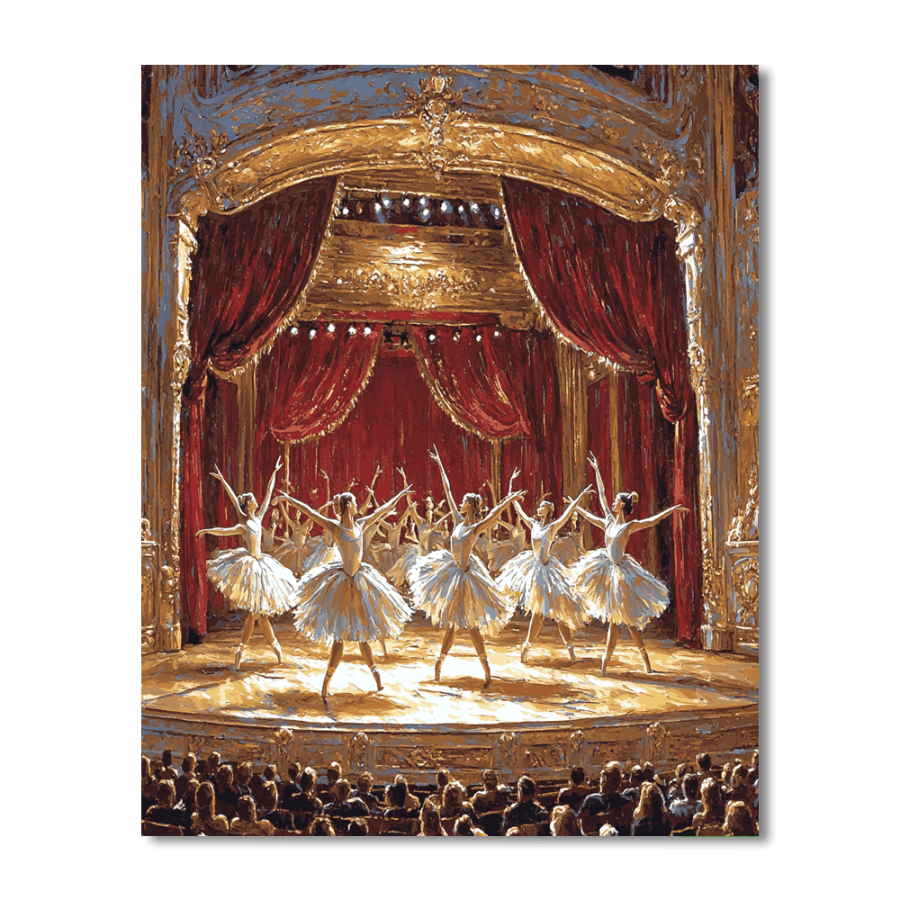 St. Petersburg Ballet Paint By Numbers Kits